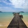 Ko Chang'dan 1.5 saatlik bir yolculuk sonrasında Ko Mak'a ulaştık.