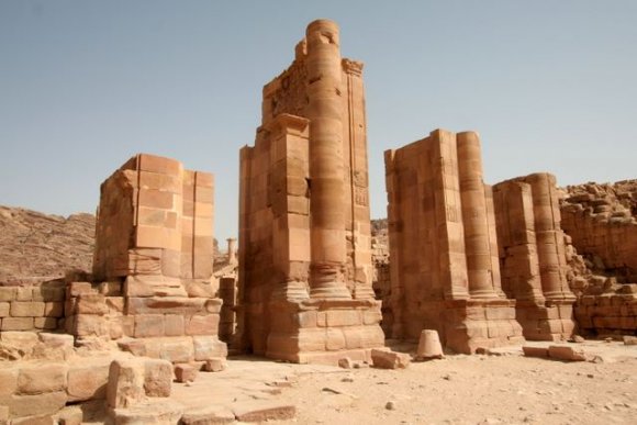 Petra - Temenos of Qasr al-Bint