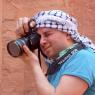 Petra'da fotograf çekimi.