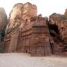 Petra - Kaya mezarları.