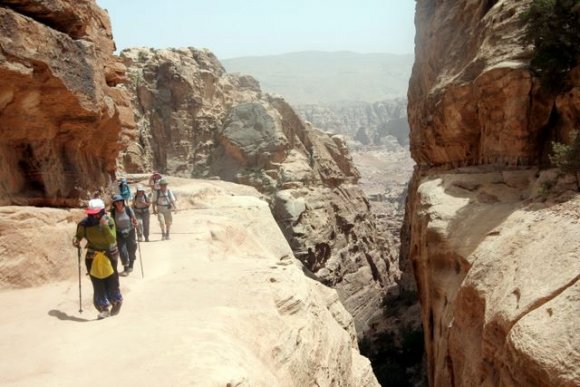 Petra - Manastır yolunda.