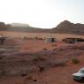 Wadi Rum - Sunset Kamp alanı.