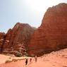 Wadi Rum - Khazali Kanyonu.