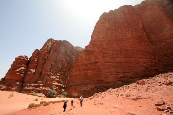 Wadi Rum - Khazali Kanyonu.