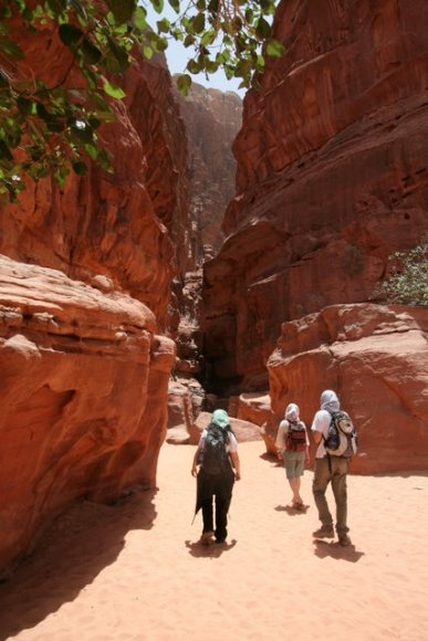 Wadi Rum - Khazali Kanyonu