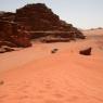 Wadi Rum - Kum tepesinden bakış.