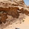 Wadi Rum - Wadak Kaya Köprüsünden görünüm.