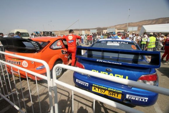 WRC 2008 Ürdün - Tören alanı.