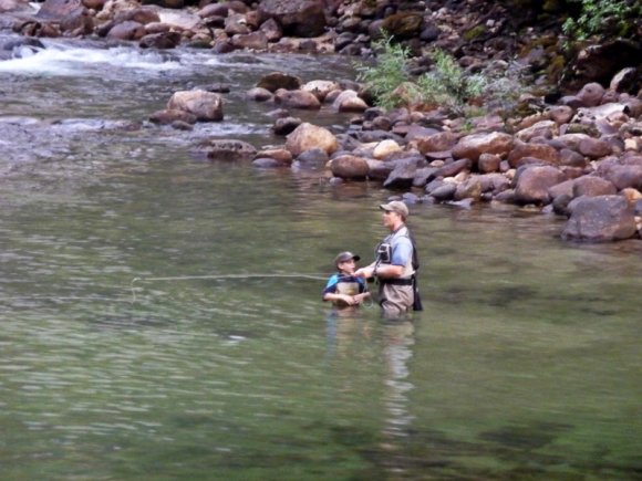 Yosemite Ulusal Parkı - Flyfishing