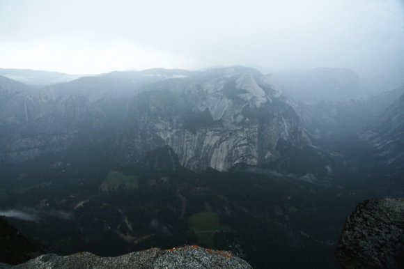 Yosemite Ulusal Parkı - Glacier Point'ten görünüm.