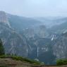 Yosemite Ulusal Parkı - Glacier Point'ten manzara