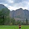 Yosemite Ulusal Parkı'nda granit kayalıklar