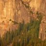Yosemite Ulusal Parkı - Tunnel View seyir terasında gün batımı.