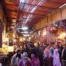 Marakeş - Medina pazar